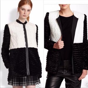 Alice + Olivia Black and White Jacket